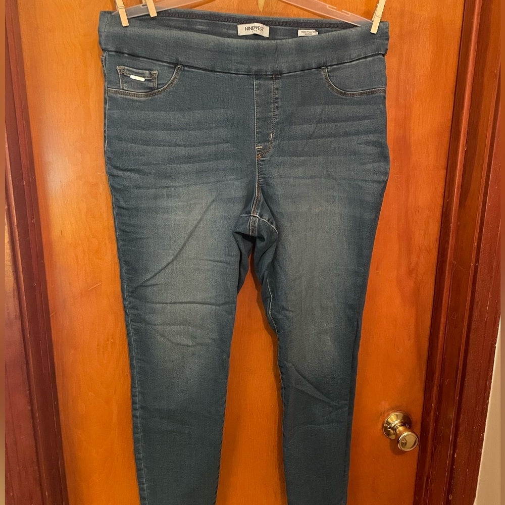 Nine West Heidi skinny pull-on jeans